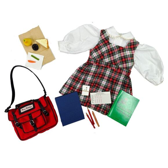 Vintage 1992-1993 Pleasant Company x AG Molly’s School Uniform & Accessories - Picture 1 of 9